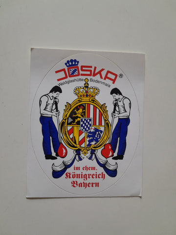 Sticker JOSKA Waldglashütte Bodenmais.