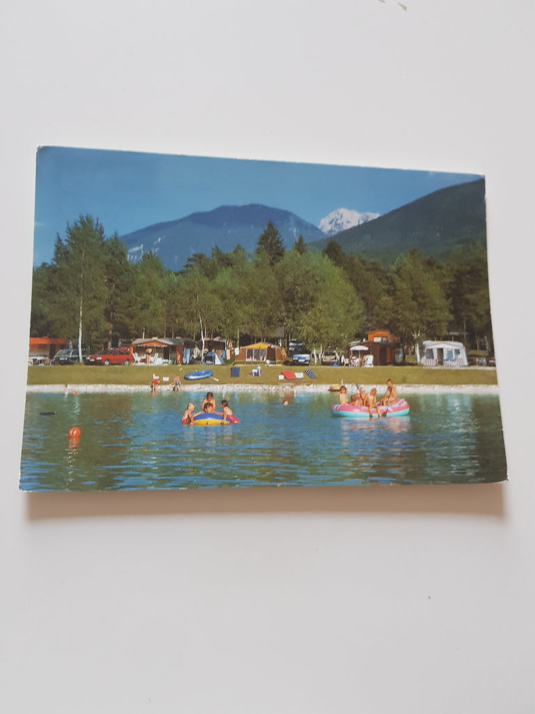 AK Camping Rosental Roz. Ausflugsrestaurantant Franz Wernig. Gotschuch –  Parmenides Ansichtskarten