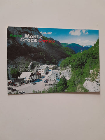 AK Passo Monte Croce Carnico.