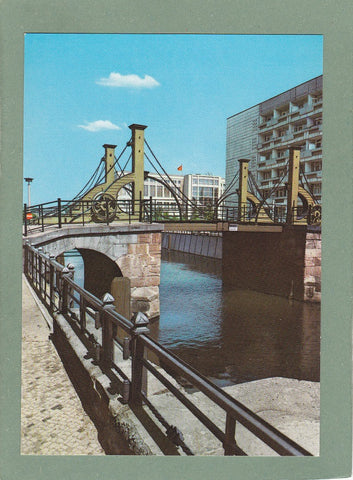 AK Berlin – Hauptstadt der DDR. Jungfernbrücke.