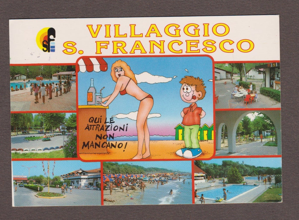 AK Duna Verde di Caorle. Camping Villaggio San Francesco. – Parmenides Ansichtskarten