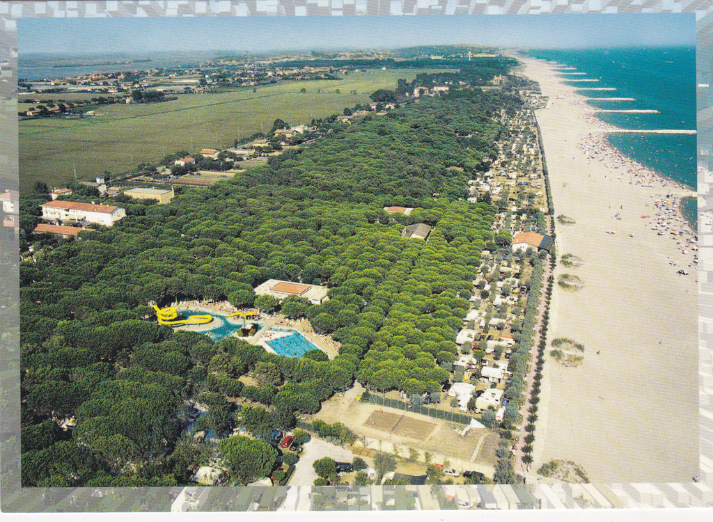 enzo stella maris camping AK Cavallino-Treporti. Veduta aerea. Camping Enzo