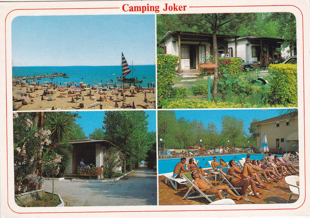 AK Cavallino. Camping Joker. – Parmenides Ansichtskarten