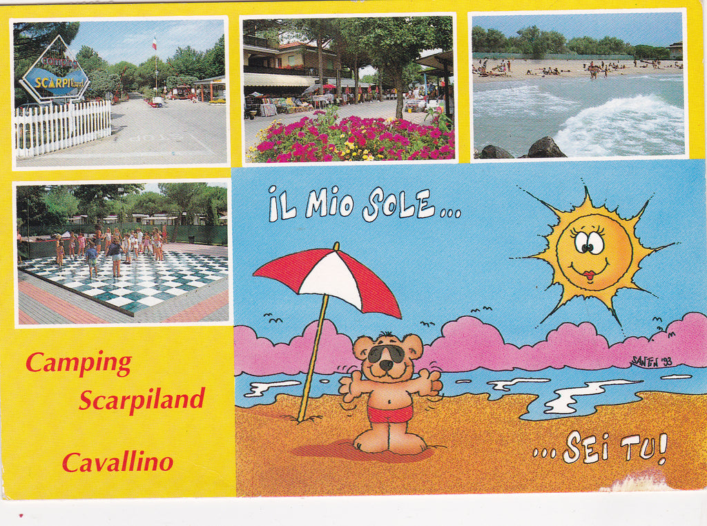 camping scarpiland AK Cavallino. Camping Scarpiland. – Parmenides Ansichtskarten