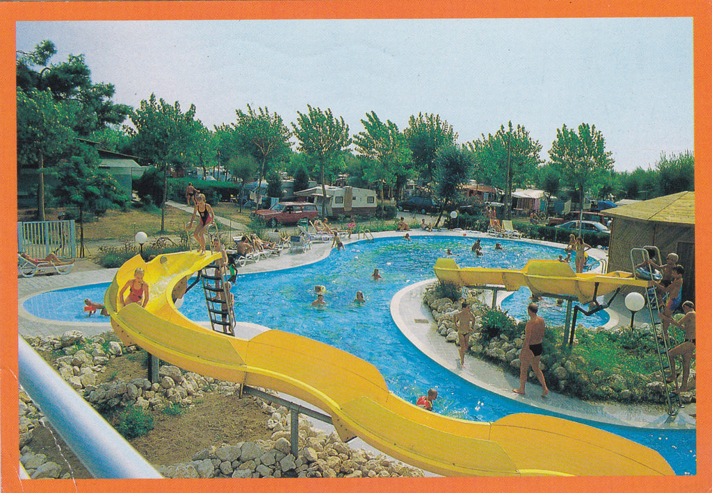 AK Camping Ca' Pasquali. Via Poerio, 33. Treporti. – Parmenides  Ansichtskarten