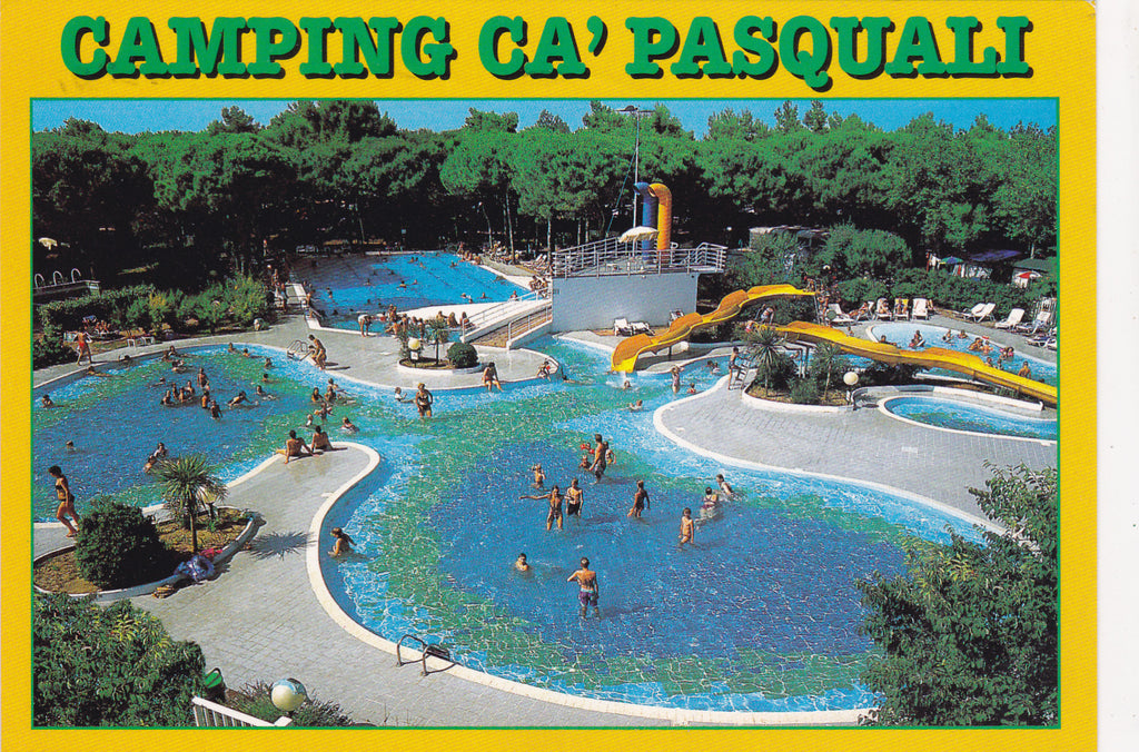 AK Camping Ca' Pasquali. Via Poerio, 33. Treporti. – Parmenides  Ansichtskarten
