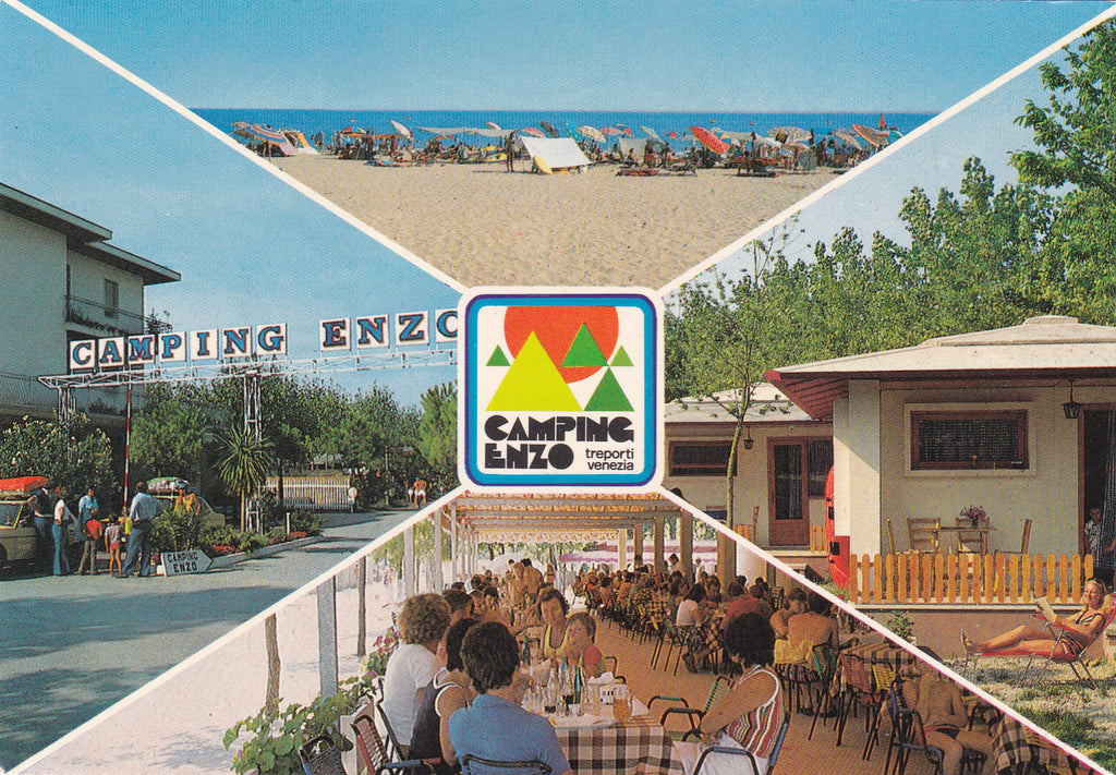 camping enzo AK Camping Enzo. Ca' Pasquali n. 18. Treporti. – Parmenides Ansichtskarten