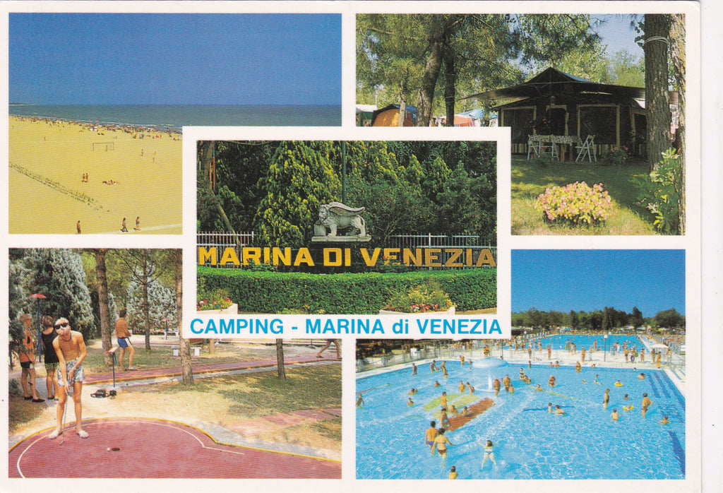 AK Punta Sabbioni. Camping Marina di Venezia. – Parmenides Ansichtskarten