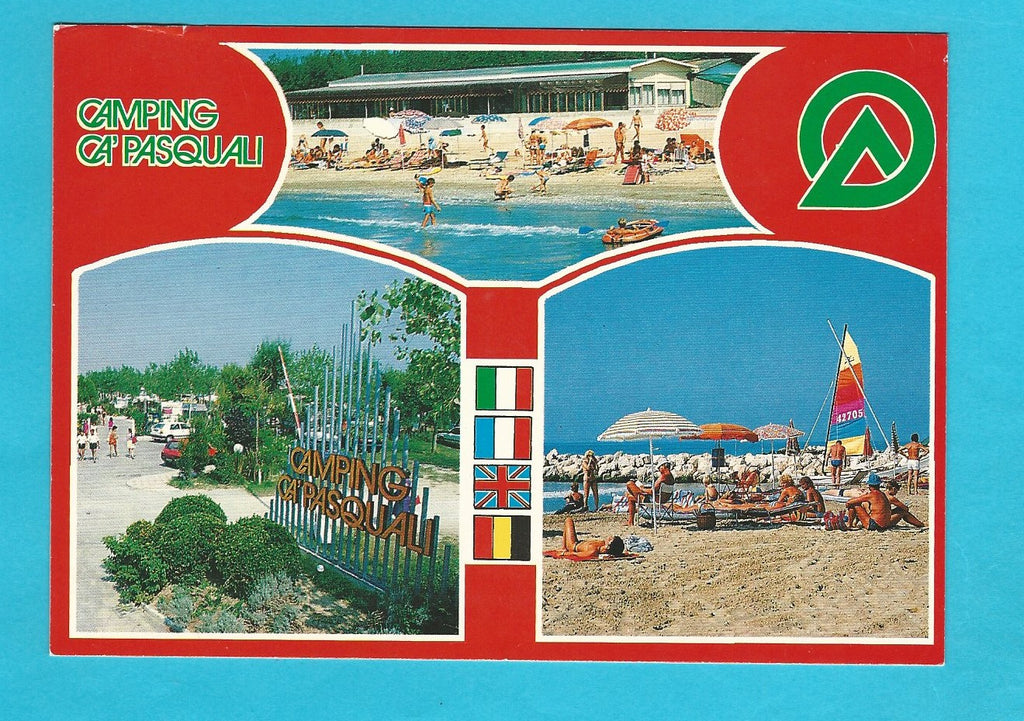 AK Camping Ca' Pasquali. Treporti. – Parmenides Ansichtskarten