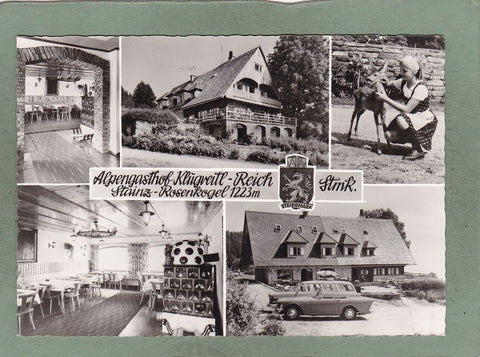AK Stainz – Rosenkogel. Alpengasthof Klugveitl – Reich.