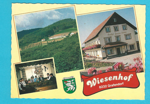 AK Grafendorf. Gasthof Pension Wiesenhof. Familie Schlögl. Erdwegen 34.