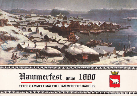 AK Hammerfest. Anno 1888.
