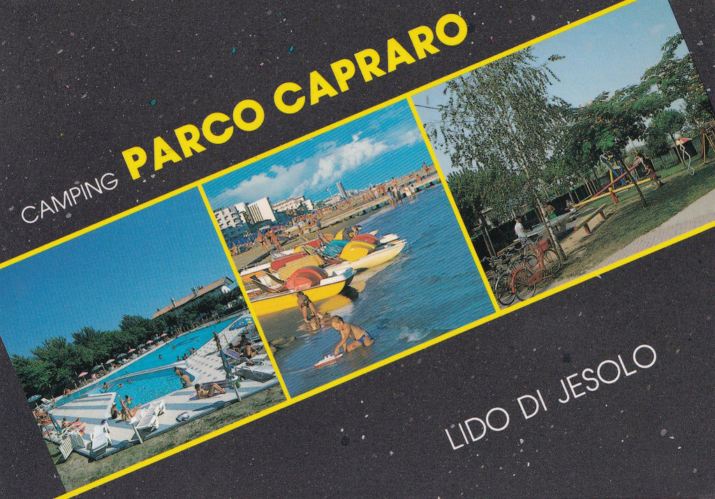 AK Lido di Jesolo. Camping Parco Capraro. – Parmenides Ansichtskarten