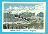 AK Dachstein-Tauern-Region mit Hochwurzen-Gipfelbahn. Schladming-Rohrmoos.