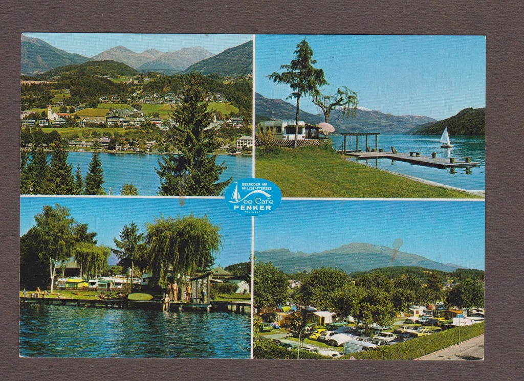 millstätter see zelten AK Seeboden am Millstättersee. See-Cafe und See-Camping Penker. – Parmenides Ansichtskarten