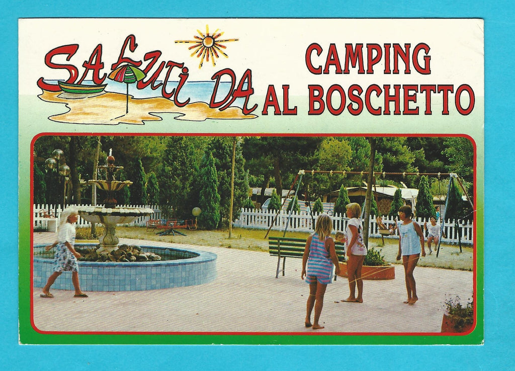 camping al boschetto AK Ca' Vio Camping Al Boschetto. – Parmenides Ansichtskarten