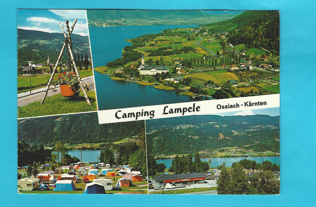 ideal camping lampele AK Ossiach. Ideal-Camping Lampele. – Parmenides Ansichtskarten