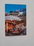AK Ramsau am Dachstein. Gasthof Hunerkogel. am Parkplatz der Dachstein Südwandbahn.