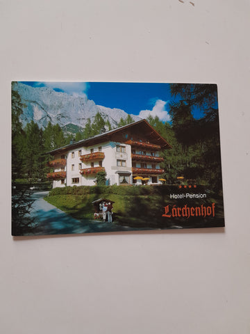 AK Ramsau am Dachstein. Hotel Lärchenhof. Familie Walcher.