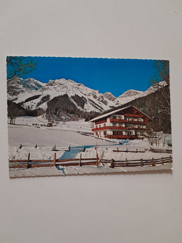 AK Ramsau am Dachstein. Pension Alpenhof Bes. M. u. H. Simonlehner.