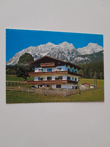AK Ramsau, Leiten 312. Pension Haus Leit'n Franz F. u. Ch. Landl.