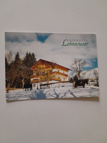 AK Ramsau. Vorberg 20. Naturhaus Lehnwieser.