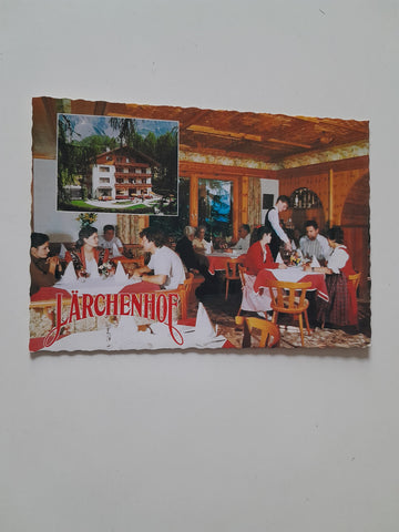 AK Ramsau am Dachstein. Hotel Pension Lärchenhof. Fam. Walcher.