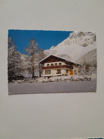 AK Ramsau am Dachstein. Haus Anblick M. + G. Fischbacher.