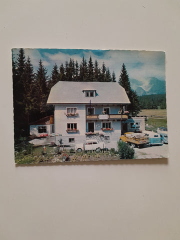 AK Ramsau. Vorberg 30. Gasthof Pension Fichtenheim. M. u. M. Tritscher.