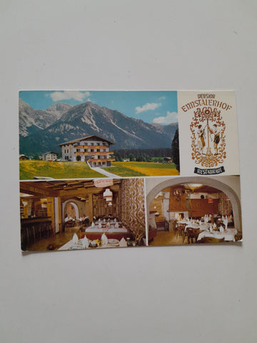 AK Ramsau am Dachstein 219. Ennstalerhof. Bes. W. und E. Becker.