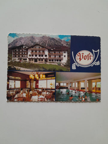 AK Ramsau am Dachstein. Hotel Post. Bes. Fam. Lackner.
