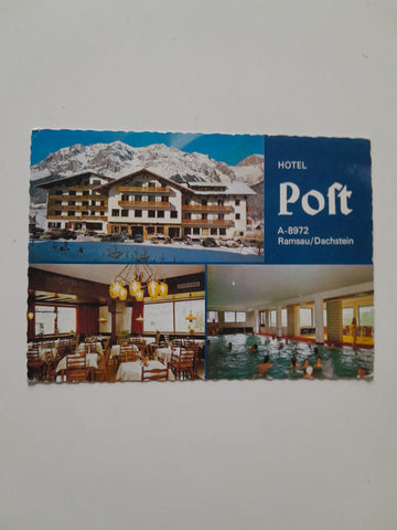 AK Ramsau am Dachstein. Hotel Post. Bes. Fam. Lackner.