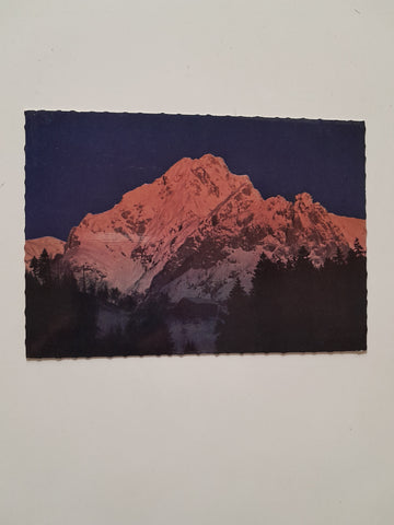 AK Alpenglühen.
