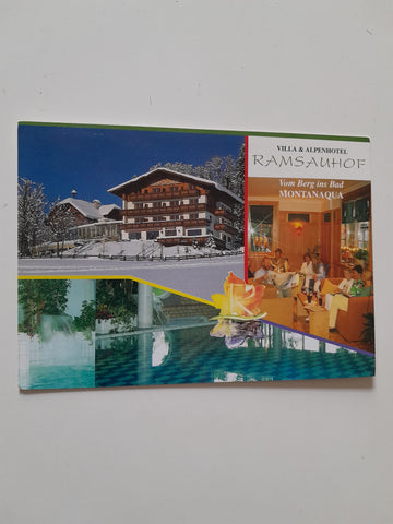 AK Ramsau am Dachstein. Villa & Alpenhotel Ramsauhof. Familie Simonlehner.