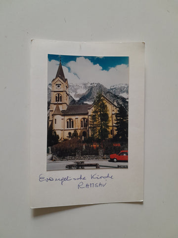 Foto Ramsau. Evangelische Kirche.