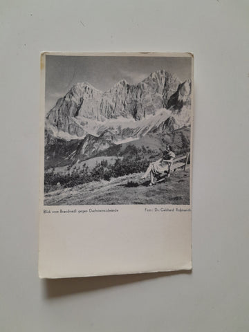 AK Blick vom Brandriedl gegen Dachsteinsüdwände.