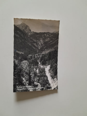 AK Ramsau am Dachstein. Mittagsstation u. Jausenrast Lodenwalker.