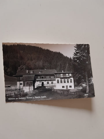 AK Ramsau. Gasthof und Pension Auwirt.