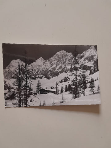 AK Türlwandhütte gegen Dachstein Südwände.