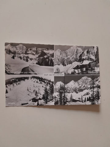 AK Gruss vom Dachstein.
