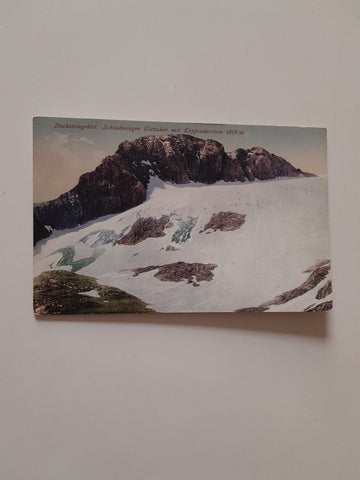 AK Dachsteingebiet Schladminger Gletscher mit Koppenkarstein. (1916)