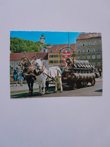 AK Graz. Grazer Bierwagen.