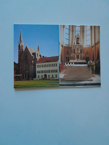 AK Graz. Kirche zur schmerzhaften Mutter mit Hochaltar.