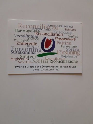 AK Zweite Europäische Ökumenische Versammlung Graz 23.-29. JUni 1997.