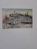 AK Graz im Schnee. Partie am Schlossberg. (1909)