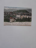 AK Graz. Blick auf den Schlossberg von der Roseggerwarte.