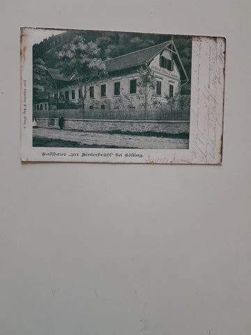 AK Gasthaus zur Hinterbrühl bei Gösting.