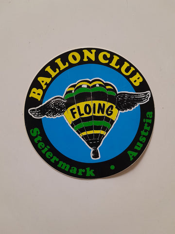 Sticker Ballonclub Floing Steiermark.