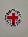 Sticker Österreichisches Rotes Kreuz 1989 Unterstützendes Mitglied.
