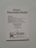 Autogrammkarte Original Gauermann Sextett. Hannes Stickler Grünbach.
